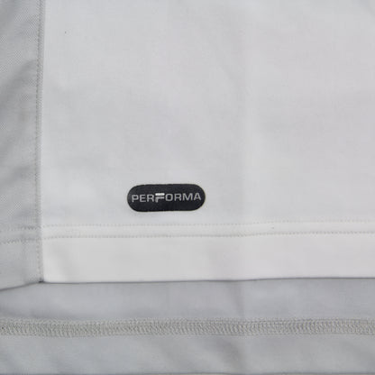 Fila Poloshirt Tennis Line Sport white grey silver