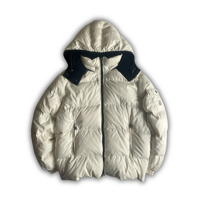 Moncler Maya Vintage Puffer Jacket off white (M)