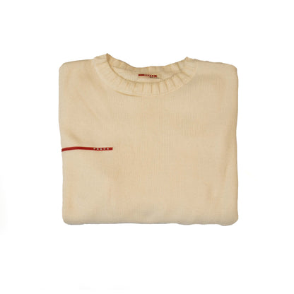 Prada Linea Rossa Knit Sweater 2000s